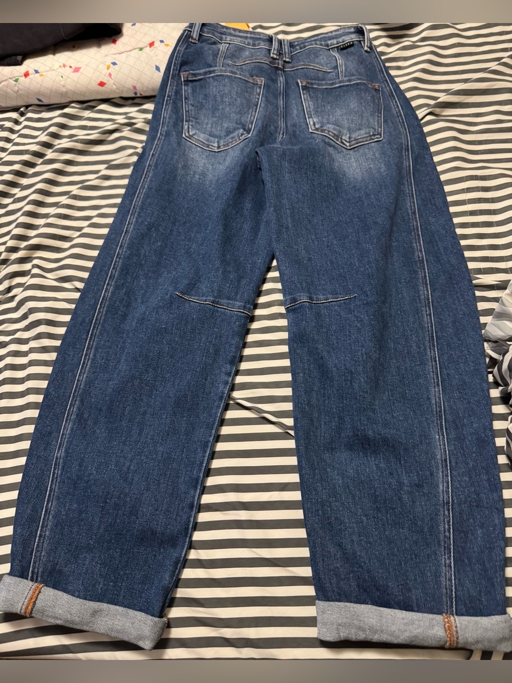 Risen Barrell Women's Jeans - Dark Blue - Picture 5 of 9